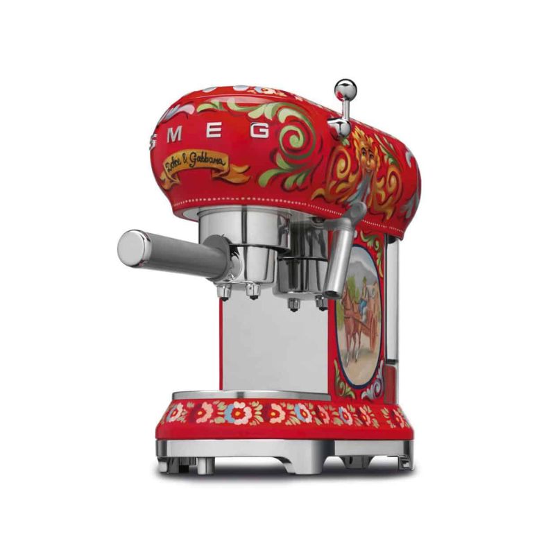 Máy pha cafe Smeg & Dolce&Gabbana ECF01DGEU Sicily tình yêu của tôi Máy pha cafe Smeg & Dolce&Gabbana ECF01DGEU Sicily tình yêu của tôi