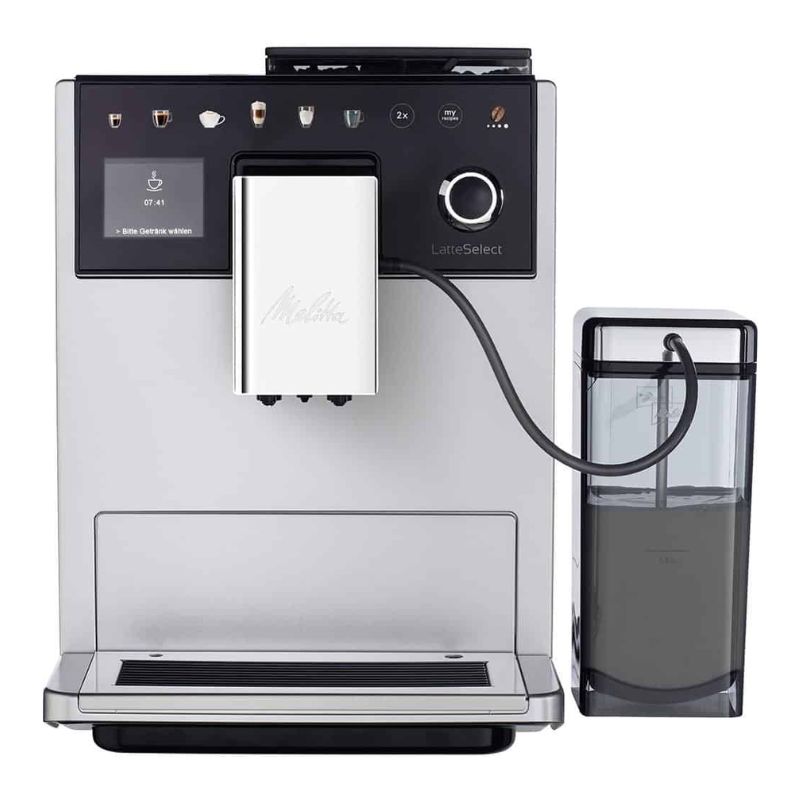 Máy pha cafe tự động Melitta Latte Select Silver Máy pha cafe tự động Melitta Latte Select Silver