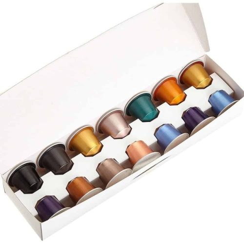 Máy pha cafe viên nén Delonghi Nespresso Essenza Mini EN 85.WAE 5 Viên nén máy pha cafe viên nén Delonghi Nespresso Essenza Mini EN 85.WAE