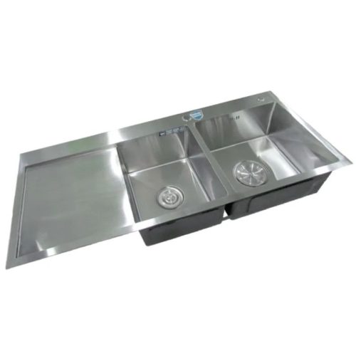 Chậu rửa bát inox 2 hố Faster FS 11046HLS 3 anh chau rua bat inox 2 ho faster fs 11046hls
