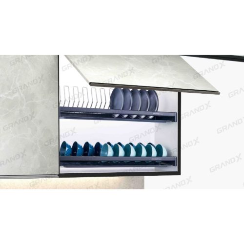 Giá bát đĩa cố định nan Oval SUS304 Grandx XF.70M 3 Ảnh giá bát đĩa cố định nan Oval SUS304 Grandx XF.70M