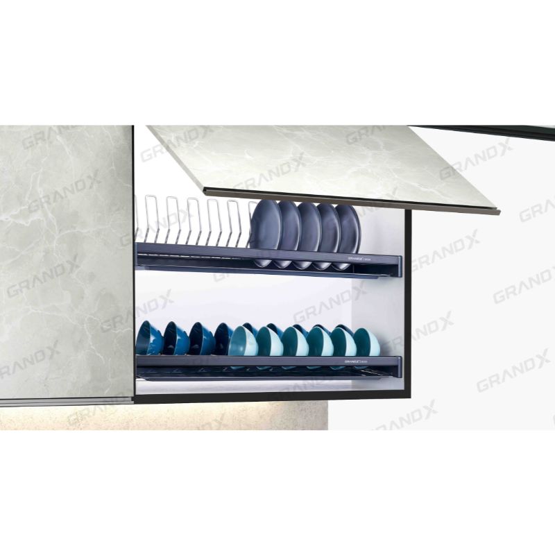 Ảnh giá bát đĩa cố định nan Oval SUS304 Grandx XF.90M Ảnh giá bát đĩa cố định nan Oval SUS304 Grandx XF.90M