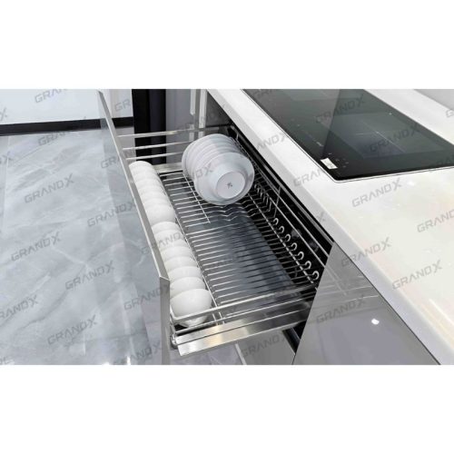 Giá bát đĩa nan Oval/SUS 304 GrandX XD.80M 3 Ảnh giá bát đĩa nan Oval/SUS 304 GrandX XD.80M