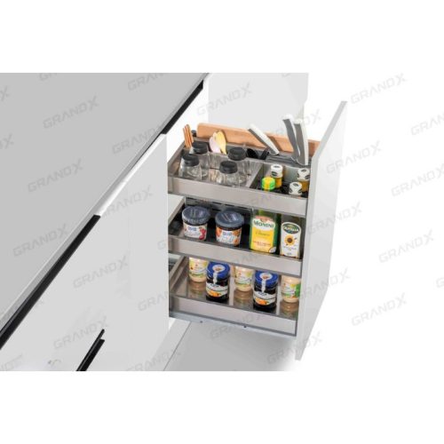 Giá đựng chai lọ, gia vị, dao thớt GrandX XK.B30S 3 Ảnh giá đựng chai lọ, gia vị, dao thớt GrandX XK.B30S