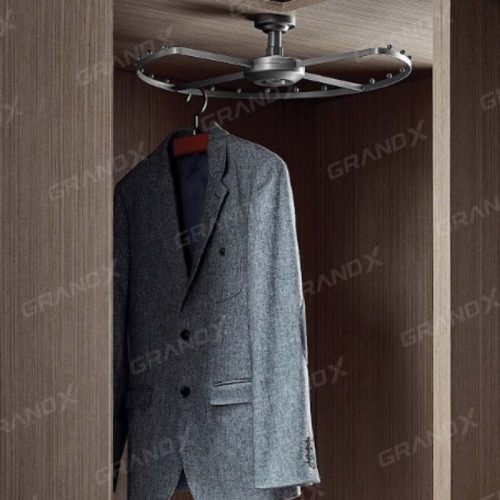 Giá treo trần góc tủ quần áo 270 độ GrandX XM.270A 3 Ảnh giá treo trần góc tủ quần áo 270 độ GrandX XM.270A