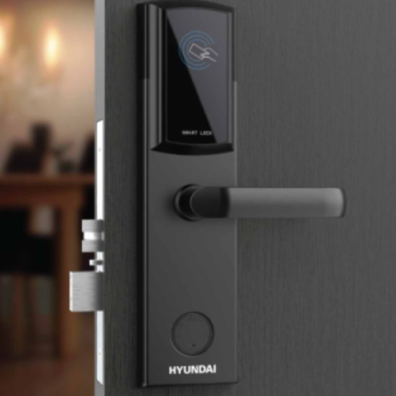 Ảnh khóa cửa khách sạn Hyundai HY-HL01 Black Ảnh khóa cửa khách sạn Hyundai HY-HL01 Black
