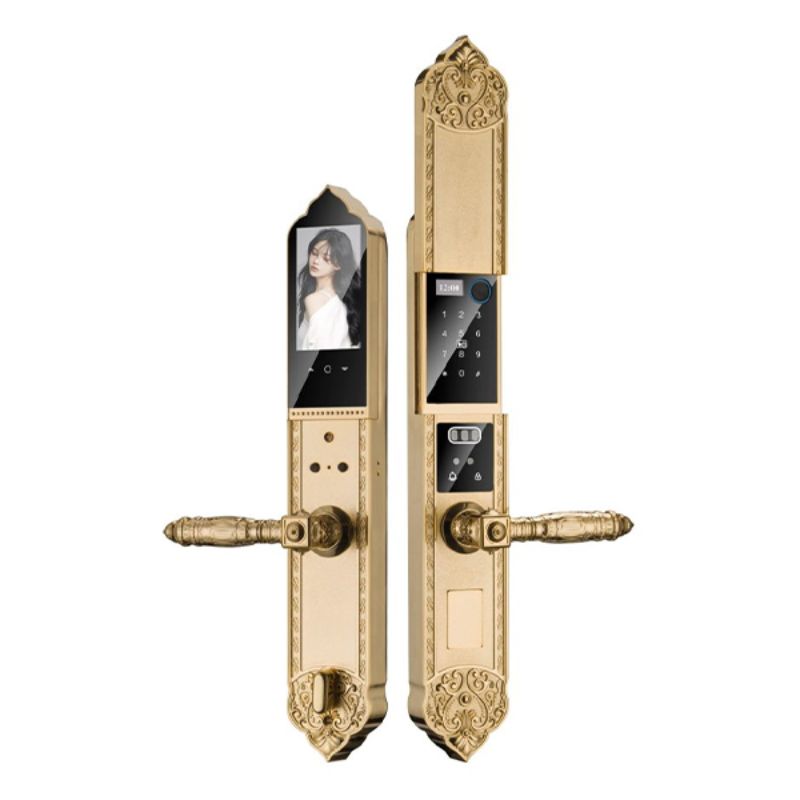 Ảnh khóa điện tử Hyundai HY-SLC8817 GOLD Ảnh khóa điện tử Hyundai HY-SLC8817 GOLD