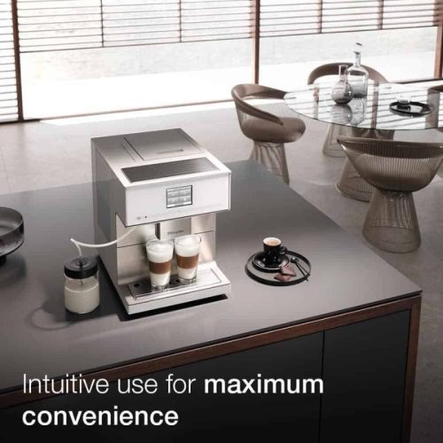 Máy pha cafe tự động Miele CM7350-White 4 anh thuc te may pha cafe tu dong miele cm7350 white
