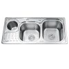 Chậu rửa bát inox 2 hố Gorlde GD-5403 2 chau rua chen bat gorlde gd 5403
