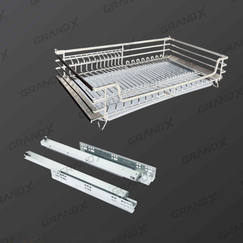 Giá bát đĩa nan Oval/SUS 304 GrandX XD.90M Giá bát đĩa nan Oval/SUS 304 GrandX XD.90M