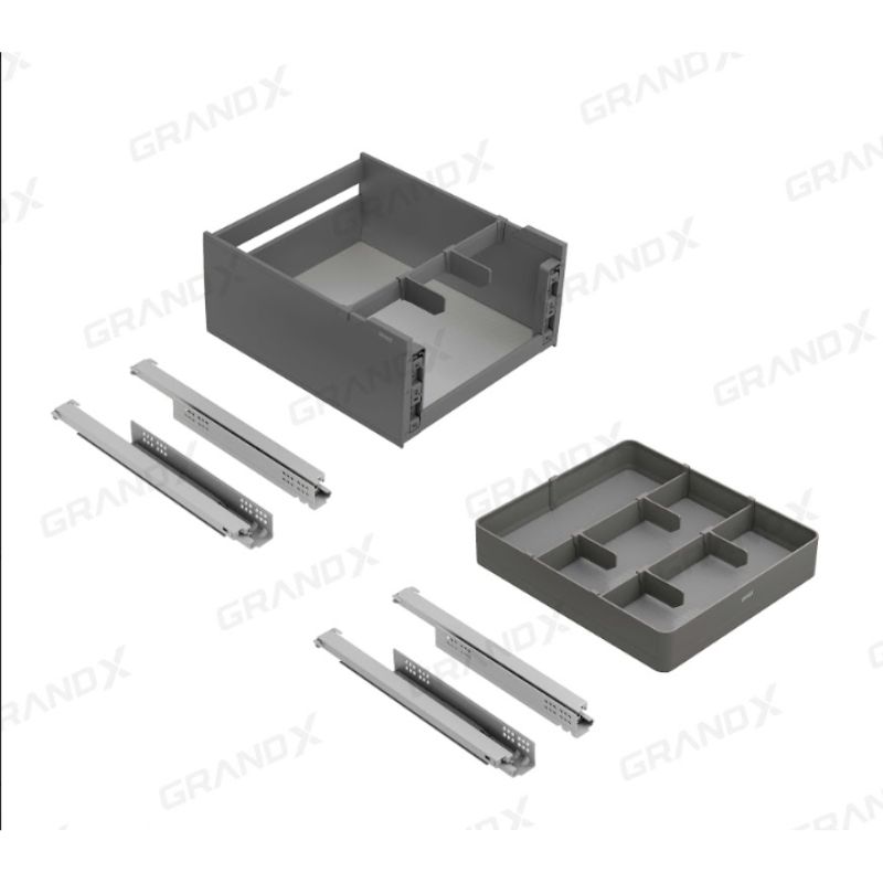 Giá gia vị 3 tầng độc lập Grandx Titanium XS.40MT Giá gia vị 3 tầng độc lập Grandx Titanium XS.40MT