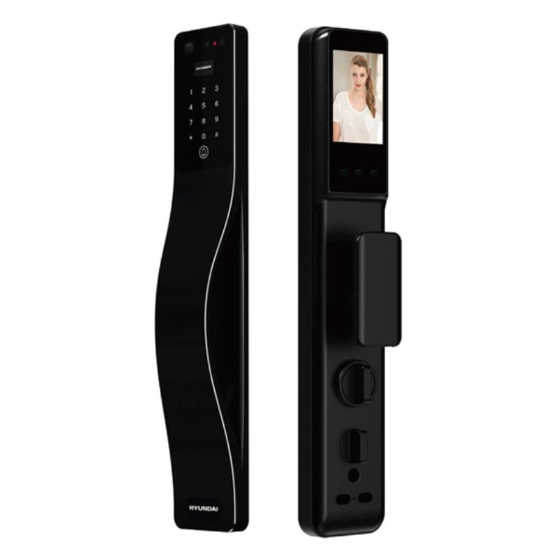 Khóa điện tử Hyundai HY-SLA807F Black Khóa điện tử Hyundai HY-SLA807F Black