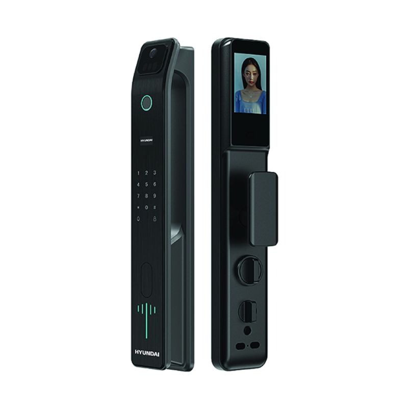 Khóa điện tử Hyundai HY-SLA808F Black Khóa điện tử Hyundai HY-SLA808F Black