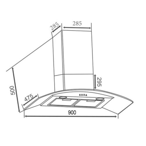 kich thuoc may hut mui ap tuong faster fs 3388 90b