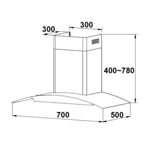 kich thuoc may hut mui ap tuong faster fs 3588 70bl