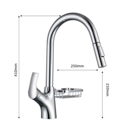 Vòi rửa chén bát Henry HR-V8871 White 3 kich thuoc voi rua chen bat henry hr v8871 white