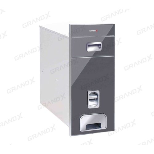 Thùng gạo mặt kính cường lực Grandx XR.G301G