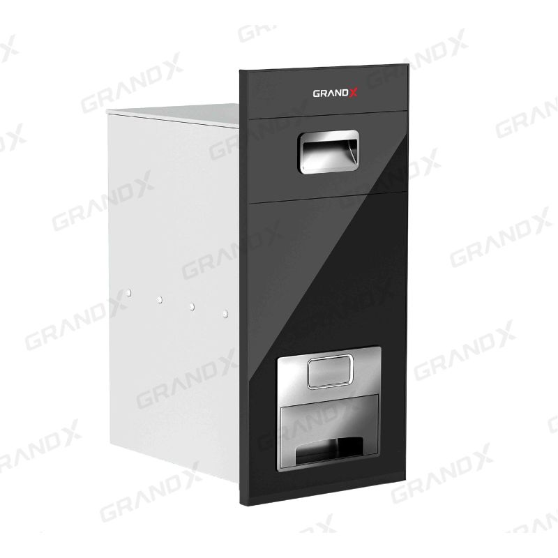 Thùng gạo mặt kính nút nhấn Grandx XR.G302B Thùng gạo mặt kính nút nhấn Grandx XR.G302B