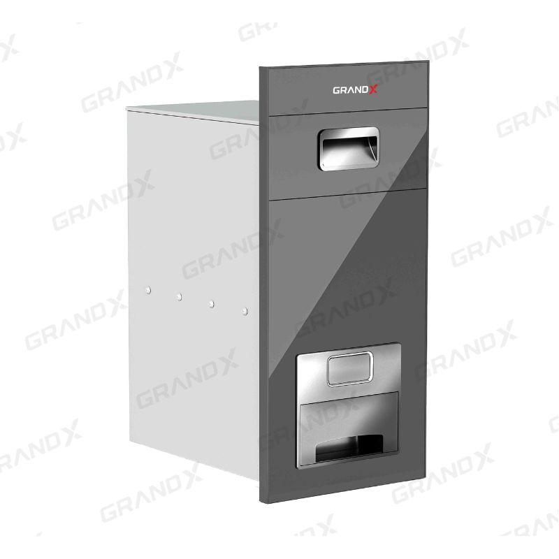 Thùng gạo mặt kính nút nhấn Grandx XR.G302G Thùng gạo mặt kính nút nhấn Grandx XR.G302G