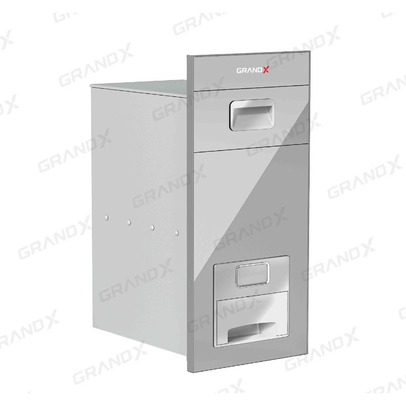 Thùng gạo mặt kính nút nhấn Grandx XR.G302M Thùng gạo mặt kính nút nhấn Grandx XR.G302M