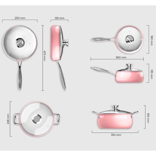 Bộ nồi Hawonkoo CWH-070-PK 3 chi tiet bo noi hawonkoo cwh 070 pk