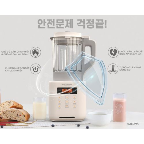 Máy làm sữa hạt Hawonkoo SMH-175 4 chi tiet may lam sua hat hawonkoo smh 175