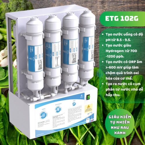 Máy lọc nước ion kiềm Etugi ETG102G 2 anh may loc nuoc ion kiem etugi etg102g