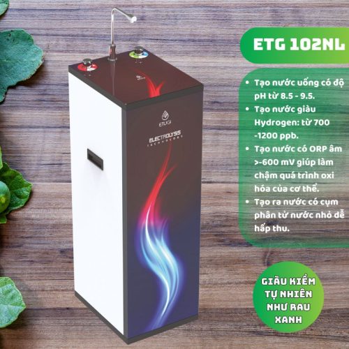 Máy lọc nước ion kiềm Etugi ETG102NL 3 anh may loc nuoc ion kiem etugi etg102nl