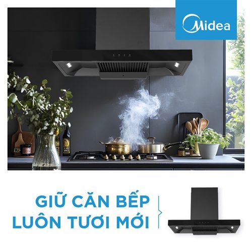 Máy hút mùi Midea MH90B82ET21BG-VN 3 anh thuc te may hut mui midea mh90b82et21bg vn