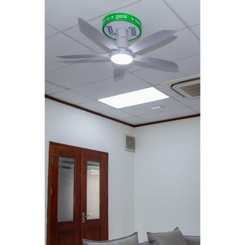 Quạt trần Gcool Copter 05 Plus RL VN011402517 Ghi Bạc 4 anh thuc te quat tran gcool copter 05 plus rl vn011402517 ghi bac