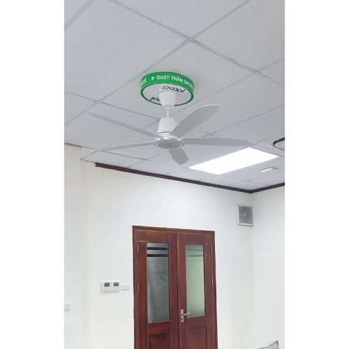 Quạt trần Gcool Copter 05 R VN011402502 Trắng 3 anh thuc te quat tran gcool copter 05 r vn011402502 trang