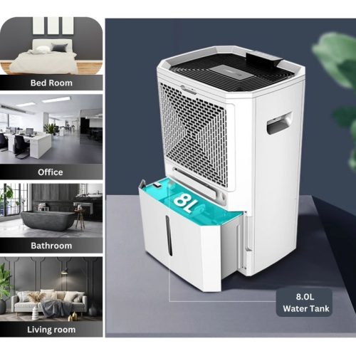 Máy hút ẩm Steiger STG - 855BW 5 khay nuoc may hut am steiger stg 855bw