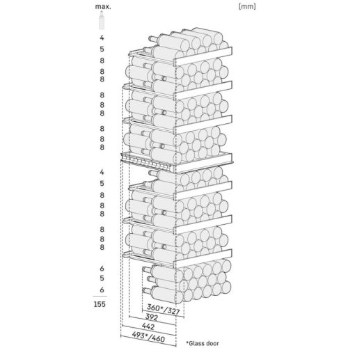 Tủ rượu âm tủ Liebherr IWPsd 5252 001 20 3 kich thuoc tu ruou am tu liebherr iwpsd 5252 001 20