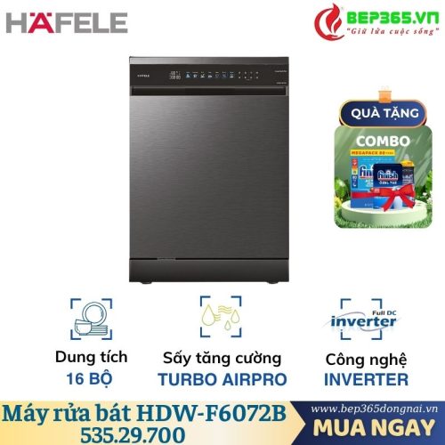 Máy rửa chén Hafele HDW-F6072B 535.29.700