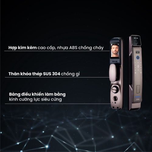 Khóa thông minh Faster FS008FD3D-BS 3 anh khoa thong minh faster fs008fd3d bs