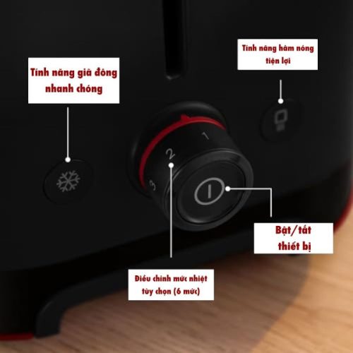 Máy nướng bánh mì Bosch TAT3M123 2 anh may nuong banh mi bosch tat3m123