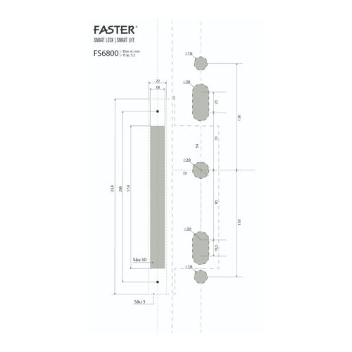 kich thuoc khoa thong minh faster fs6600app bl
