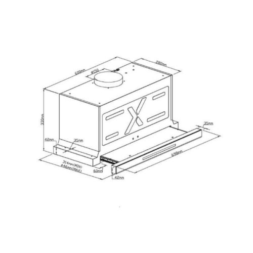 kich thuoc may hut mui am tu grandx gx h70f75g