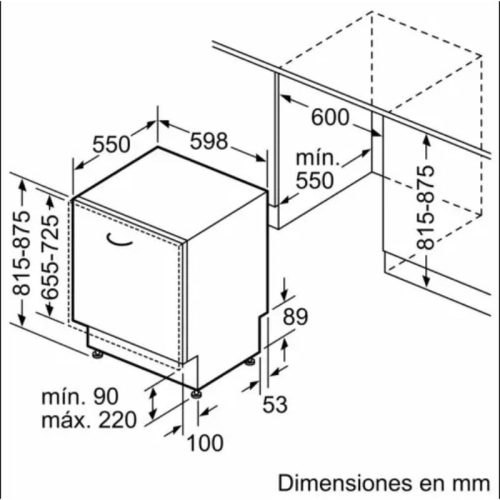 kich thuoc may rua bat siemens sn87tx02ce
