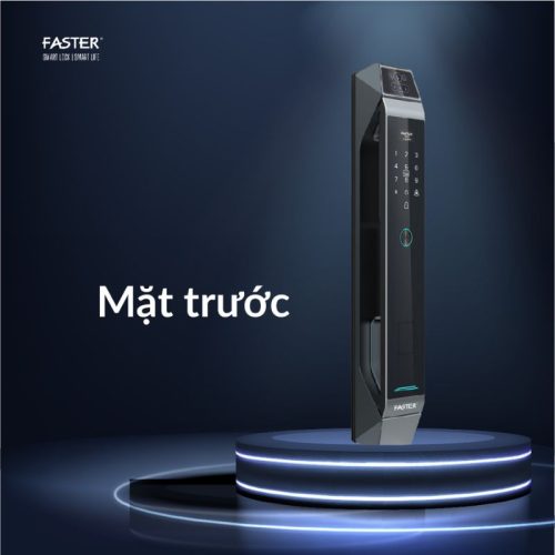 Khóa thông minh Faster FS868-CNC 2 mat truoc khoa thong minh faster fs868 cnc