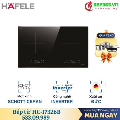Bếp Từ 2 Vùng Nấu HC-I7326B Hafele 533.09.989