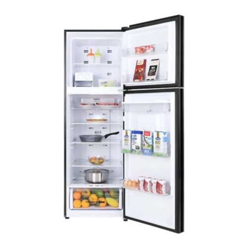 Tủ lạnh 2 cánh ngăn đá trên Inverter 347 lít Aqua AQR-T389FA(WGB) 3 anh tu lanh 2 canh ngan da tren inverter 347 lit aqua aqr t389fa wgb
