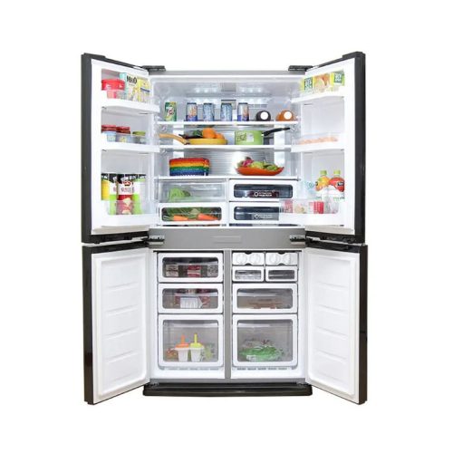 anh tu lanh 2 canh side by side inverter 678 lit sharp sj fx688vg bk