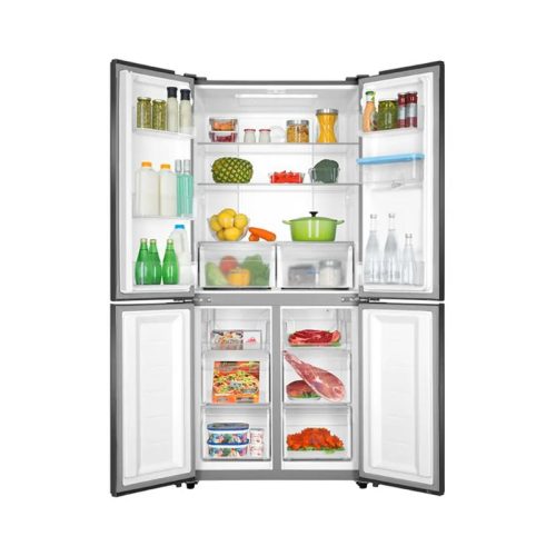 Tủ Lạnh 4 cánh Multi doors Inverter 511 Lít Aqua AQR-IGW525EM (GB) 3 anh tu lanh 4 canh multi doors inverter 511 lit aqua aqr igw525em gb