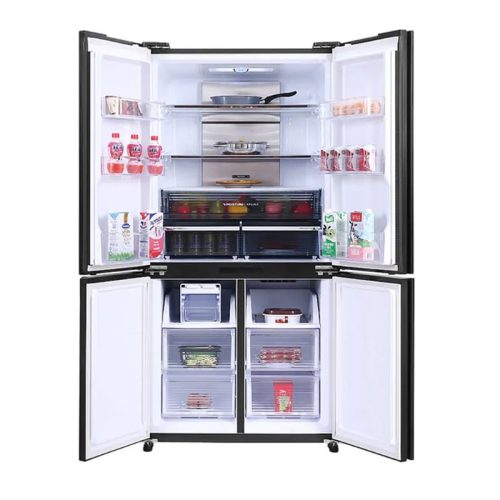 anh tu lanh 4 canh multi doors inverter 572 lit sharp sj fx640v sl