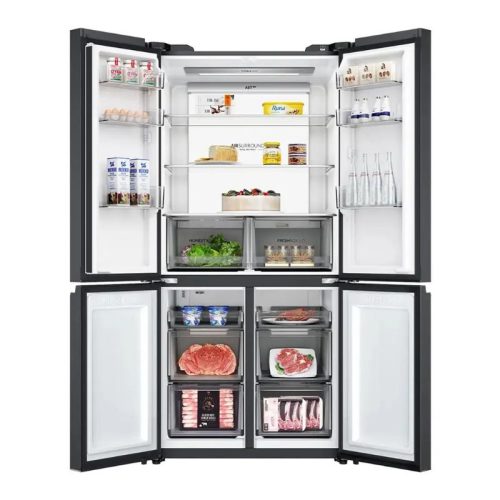 anh tu lanh 4 canh multi doors inverter 660 lit aqua aqr m727xagbu1