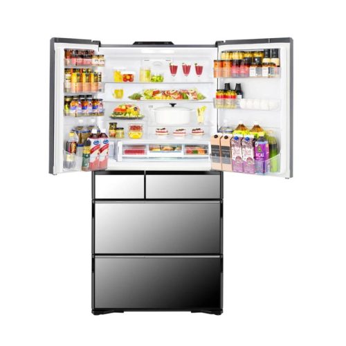 Tủ lạnh 6 cánh 735 lít Hitachi ZX740 X 3 anh tu lanh 6 canh 735 lit hitachi zx740 x