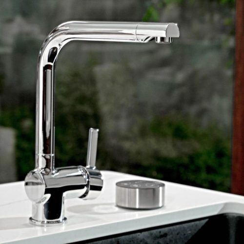 Vòi rửa bát Wasserwerk WK 4 Chrome 700400 3 anh voi rua bat wasserwerk wk 4 chrome 700400
