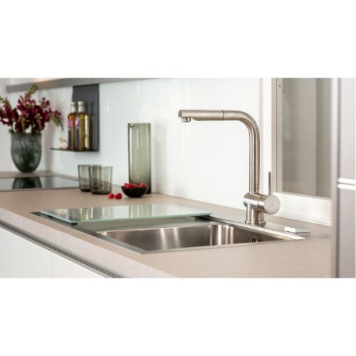 Vòi rửa bát Wasserwerk WK 4 Stainless steel look 700415 3 anh voi rua bat wasserwerk wk 4 stainless steel look 700415