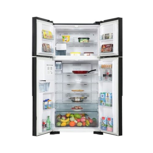 Tủ lạnh 4 cánh Inverter 540 lít Hitachi FW690PGV7X GBK 4 ben trong tu lanh 4 canh inverter 540 lit hitachi fw690pgv7x gbk